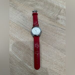 Red Betsy Johnson Watch